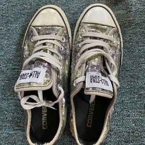 Sparkly chuck taylors